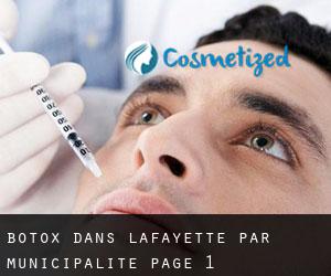 Botox dans Lafayette par municipalité - page 1