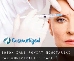 Botox dans Powiat nowotarski par municipalité - page 1