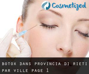 Botox dans Provincia di Rieti par ville - page 1