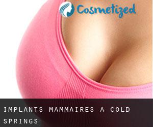 Implants mammaires à Cold Springs