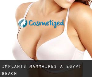 Implants mammaires à Egypt Beach
