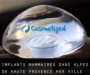Implants mammaires dans Alpes-de-Haute-Provence par ville - page 13