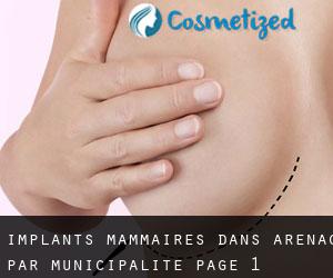 Implants mammaires dans Arenac par municipalité - page 1