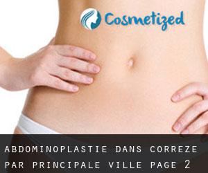 Abdominoplastie dans Corrèze par principale ville - page 2