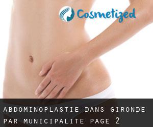Abdominoplastie dans Gironde par municipalité - page 2
